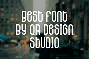 Anoyone - Tall & Travel Display Font, a Sans Serif Font by QR Design Studio (Thumbnail 3 of 6)