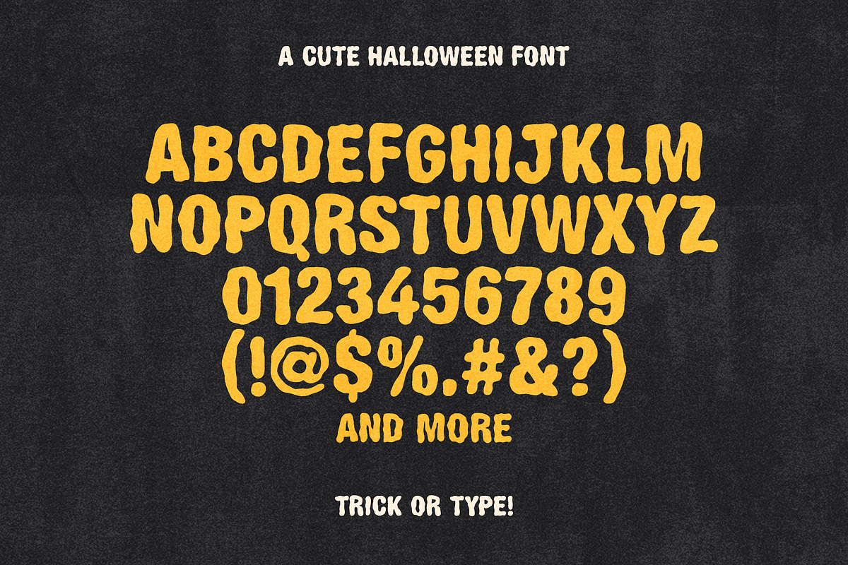Night Ghost halloween font, a Handwritten Font by supfonts (Photo 10 of 10)