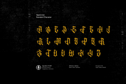 Acinonyx Jubatus, a Blackletter Font by ilhamtaro (Thumbnail 8 of 10)