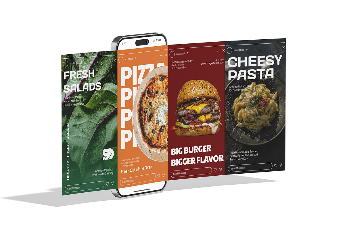Instagram Story Mockup, a Merchandise Mockup by Unerispace (Photo 2 of 5)