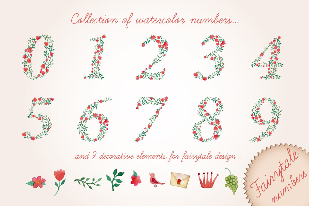 Fairytale numbers, an Illustration by Eisfrei (Photo 1 of 3)