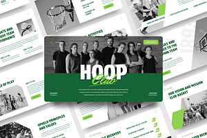 Basketball Sport Google Slide, a Presentation Template by YossyOneStd