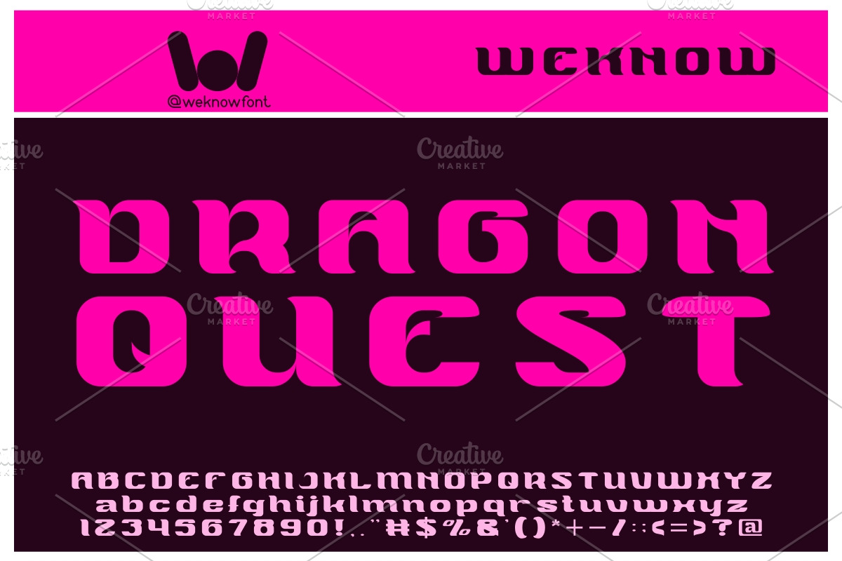 masquerade font, a Font by weknow (Photo 5 of 5)