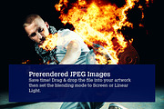 80 Photorealistic Fire Explosions, a Brush Add-On by SparkleStock (Thumbnail 5 of 6)