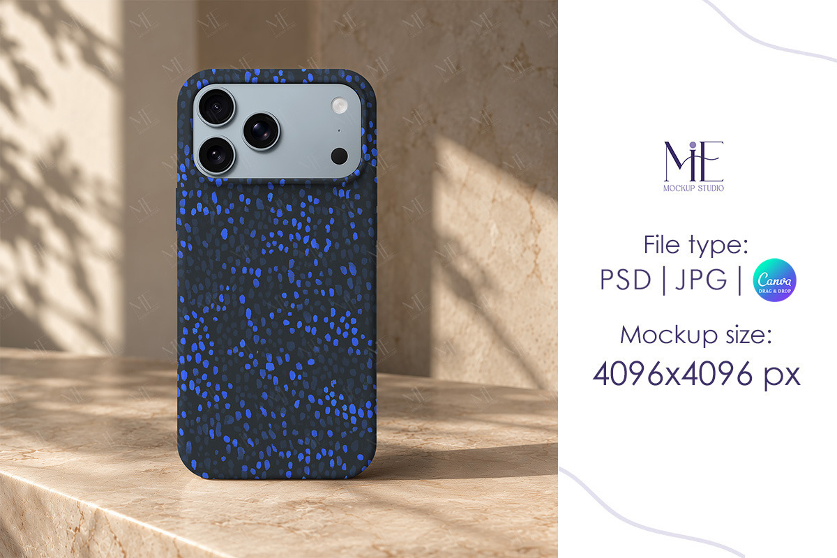 iPhone 18 Case Mockup, an iPhone Mockup by Mie Mockup Studio (Photo 7 of 8)