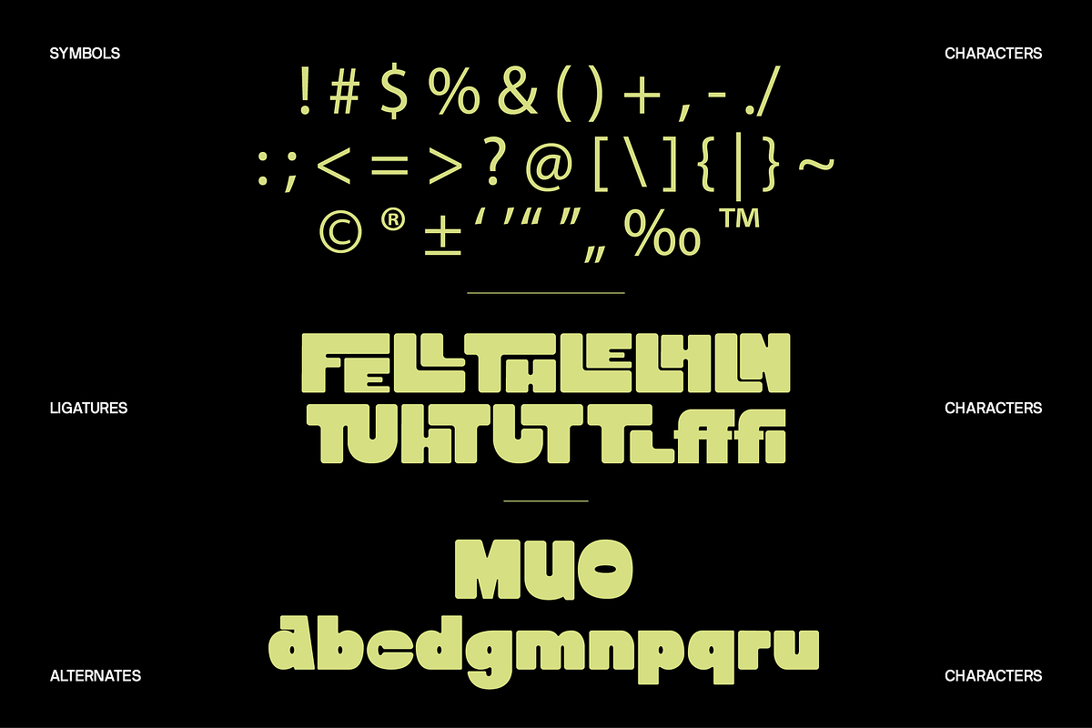 Turn Burn Font | Bold Retro Display, a Sans Serif Font by Koplexs Studio (Photo 8 of 10)
