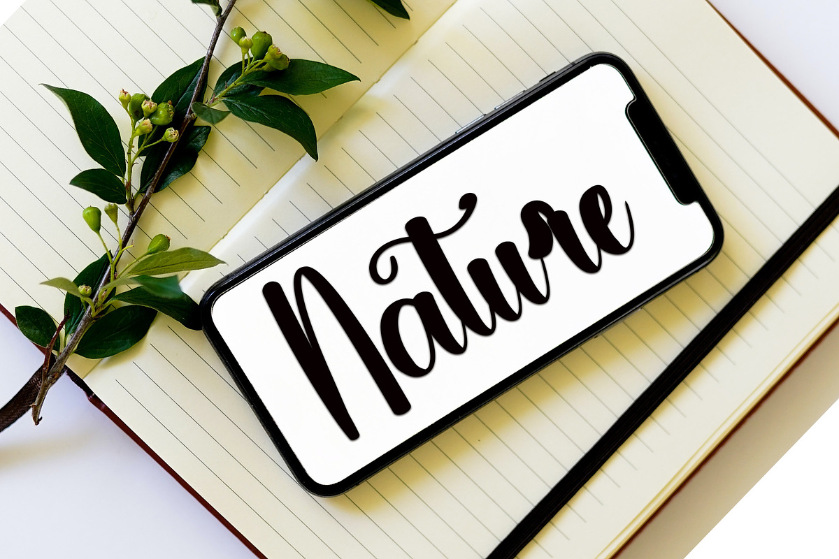 Start With, a Handwritten Font by InermediaSTUDIO (Photo 7 of 7)