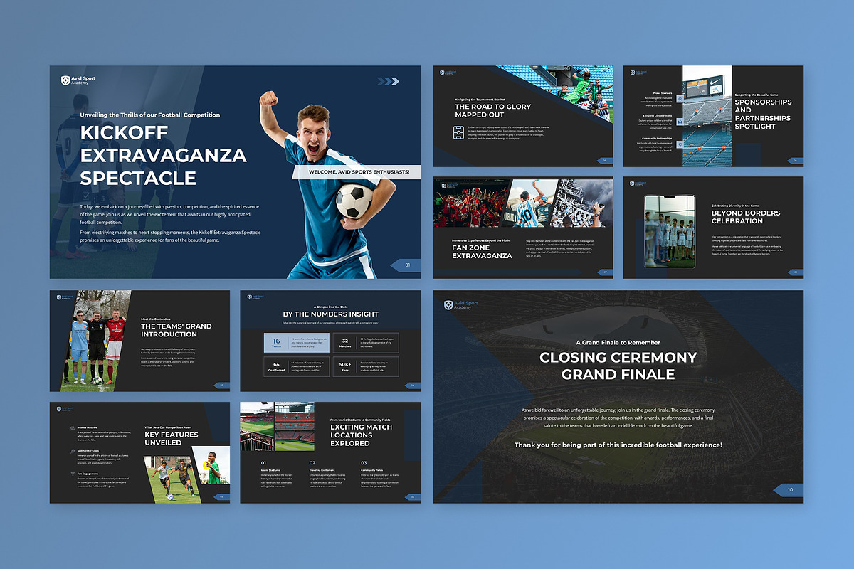 Football Academy Competition Keynote, a Presentation Template by Antstheme (Photo 3 of 3)