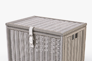 Wicker Rattan Chest Ikea Byholma