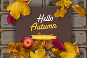 Golden Leaves PowerPoint Theme, a Presentation Template by Jumsoft (Thumbnail 1 of 19)