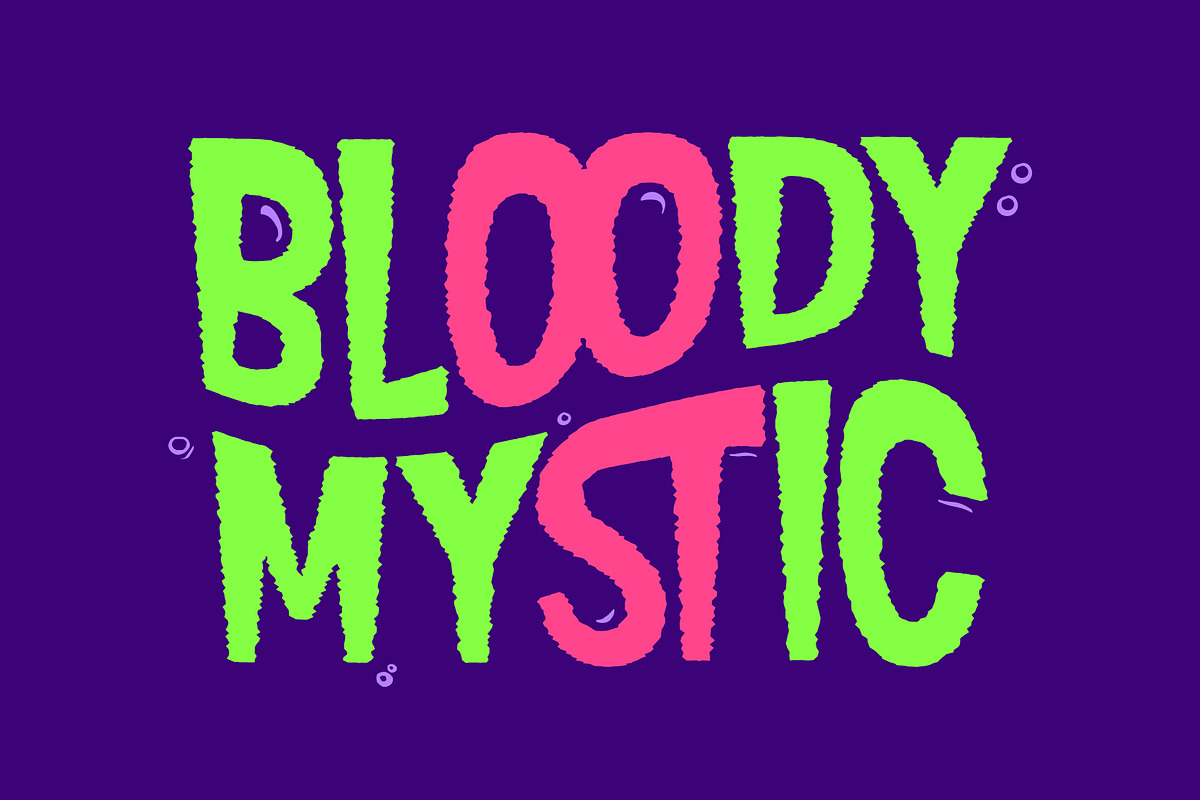 HipHep - Halloween Horror Font, a Sans Serif Font by Casloop Studio (Photo 4 of 10)