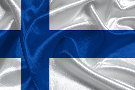 Finnish flag of Finland AI generated