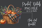 Vintage Fall Decorations Clipart, an Illustration by Rose Art (Thumbnail 6 of 6)