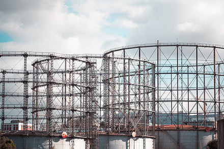Industrial gas storage framework, an Industrial Photo by SkyNext