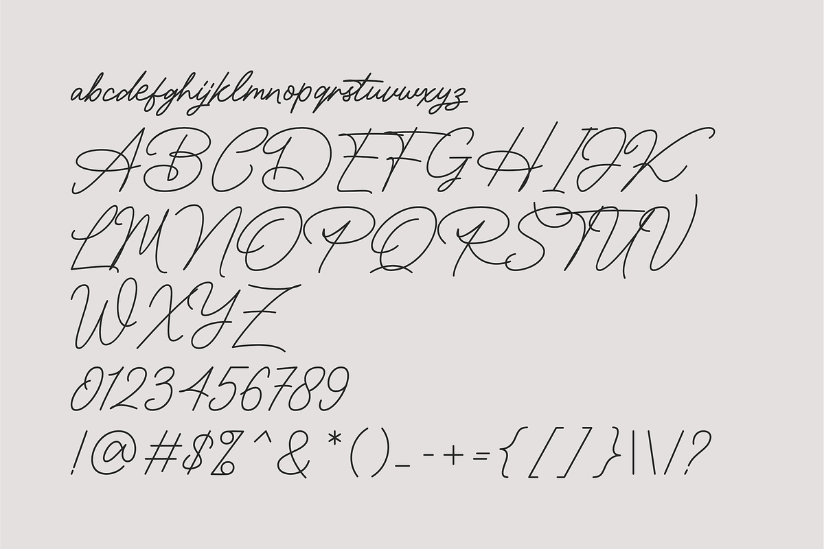 Signamarkova, a Handwritten Font by ahweproject (Photo 10 of 16)