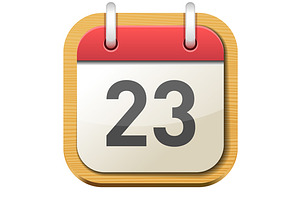 Calendar Date Icon