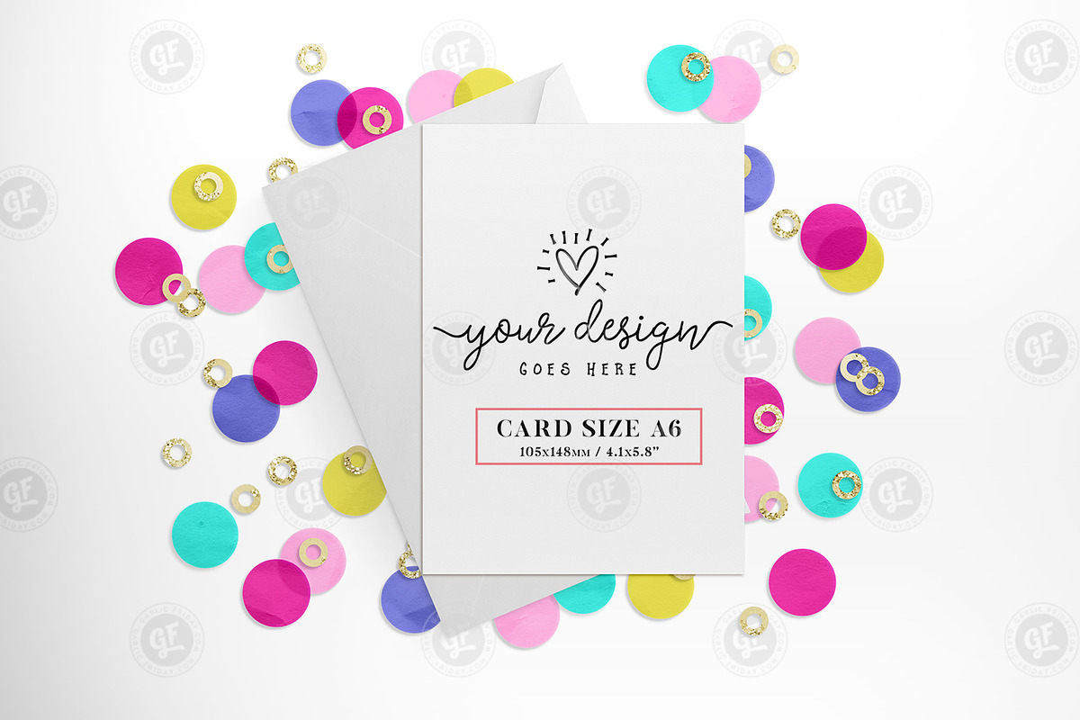 Giant Confetti Mockup Bundle, a Books & Magazine Mockup by Garlic Friday Design (Photo 13 of 18)