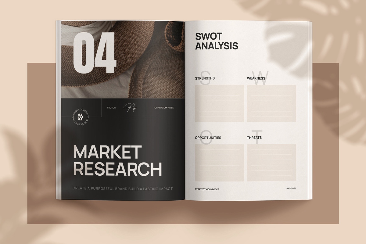 Brand Strategy Workbook Template, a Magazine Template by Studio Monova (Photo 8 of 20)