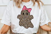 Preppy Ghost Leopard Spooky Coquette, an Illustration by Craft Nest (Thumbnail 6 of 6)