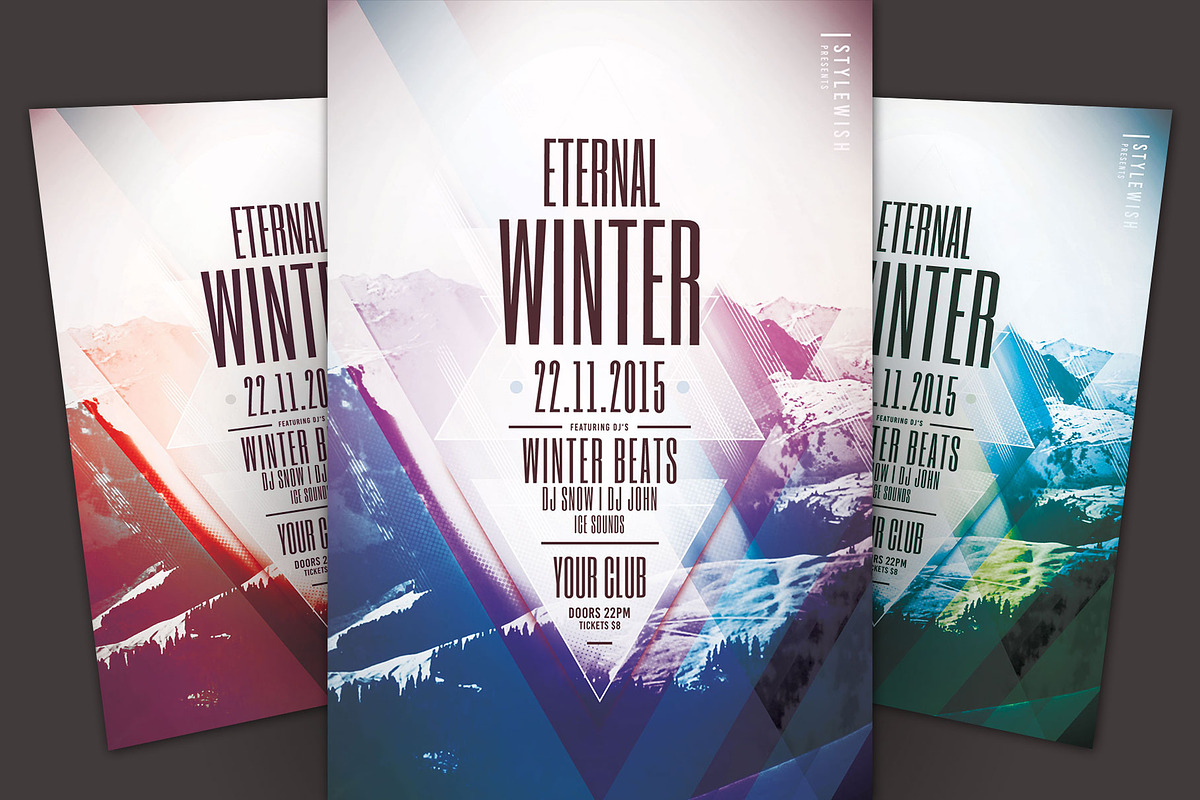 Eternal Winter Flyer, a Flyer Template by styleWish