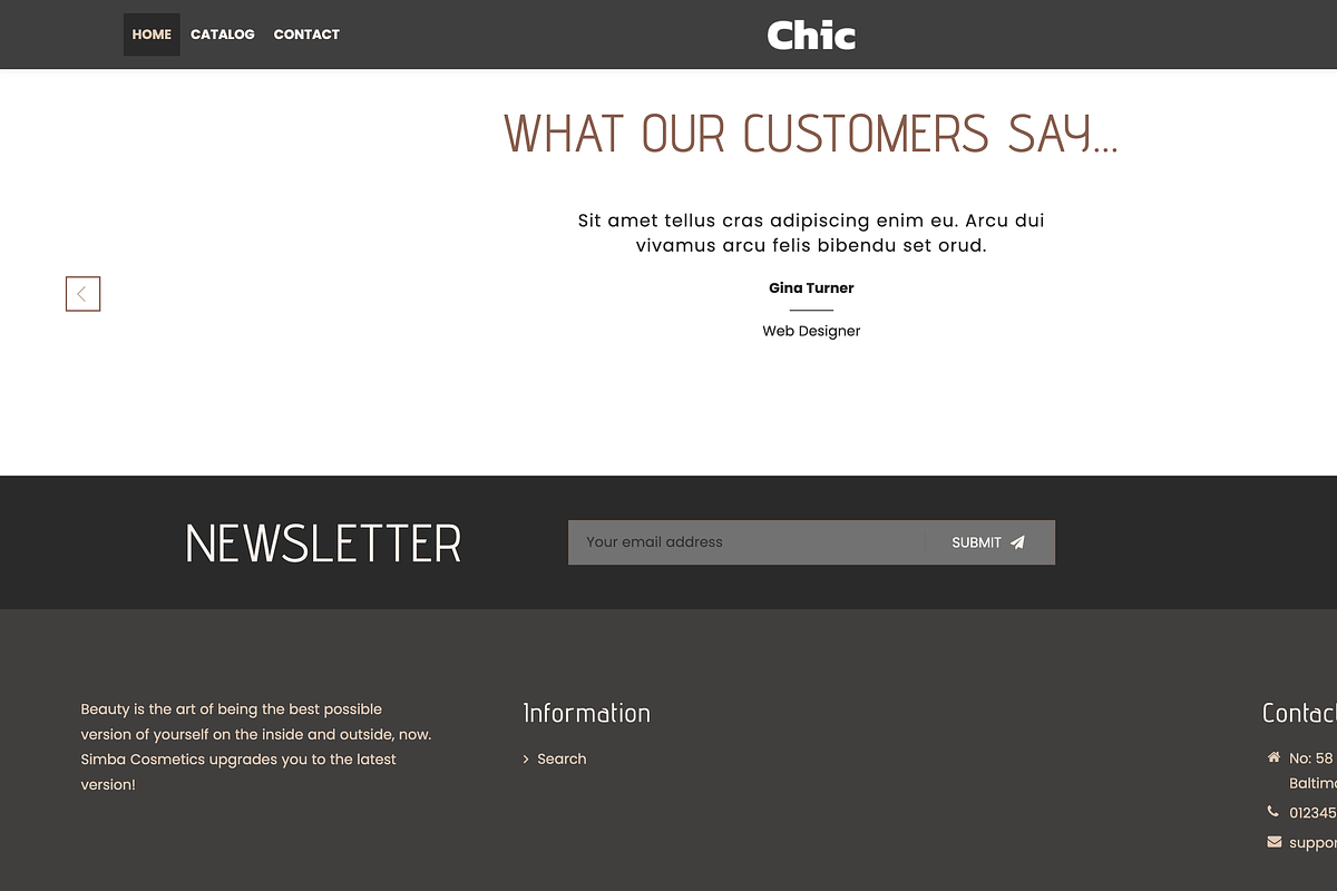 Elegant Fashion Shopify Theme Brown, a Templates & Theme by Exclusive Themes (Photo 7 of 10)