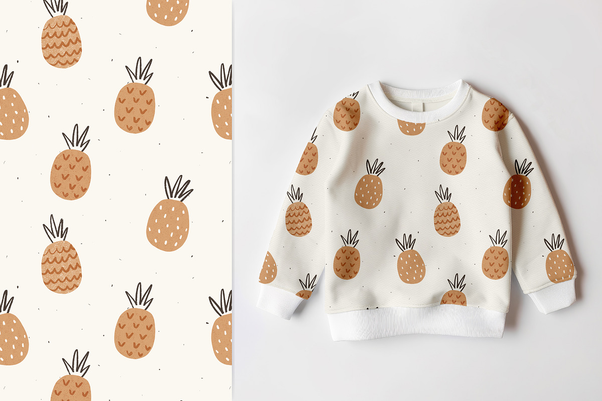 Pineapple, a Pattern Graphic by Olena Kuznietsova (Photo 5 of 8)