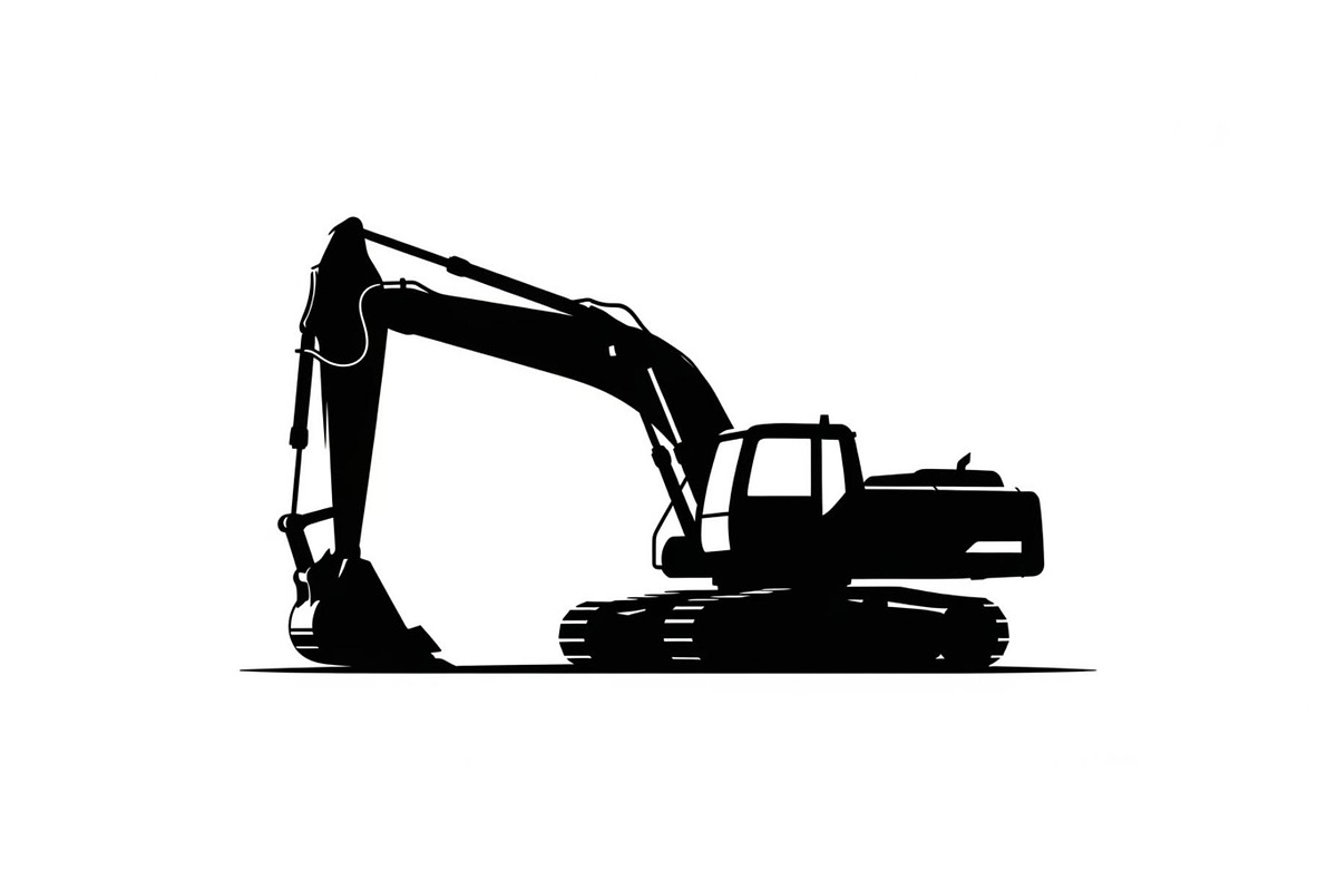 Excavator Construction Vector Bundle, an Illustration by Amazin_art (Photo 2 of 51)