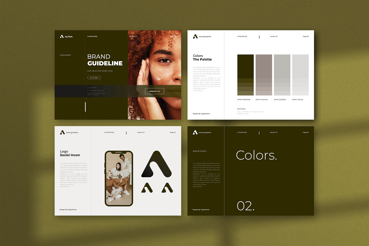Alpha Brand Guideline preview 2