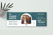 Event Party Ticket Template, a Card Template by MightyDesign (Thumbnail 2 of 6)