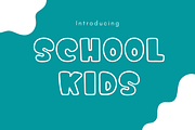 School Kids Font, a Script Font by Cutie_Kate_Studio (Thumbnail 1 of 12)