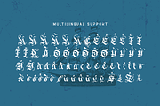 Cojira - Modern Blackletter Font, a Blackletter Font by overlaytemplates (Thumbnail 5 of 5)