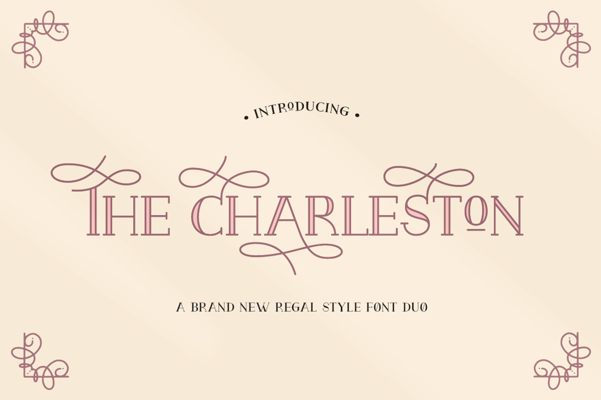 The Charleston Font Duo, a Serif Font by Salt & Pepper Designs (Photo 1 of 8)