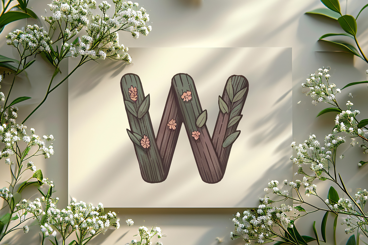 Whimsical Forest Alphabet, an Object Graphic by TatianaCociorva (Photo 2 of 4)
