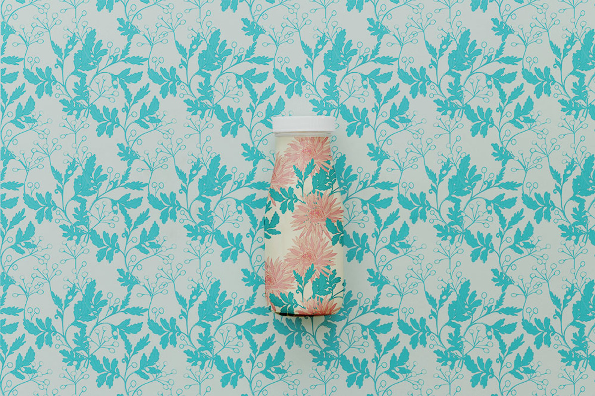 23JPG/EPS seamless floral pattern, a Pattern Graphic by Theraphosath (Photo 6 of 7)