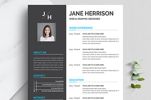 Professional Resume CV Template