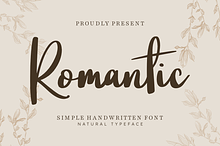 Romantic - Beauty Handwritten Font