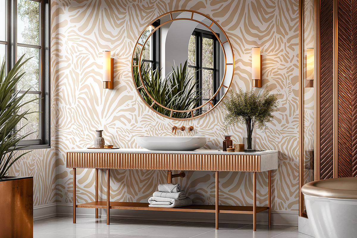 Creamy Zebra, a Wallpaper Graphic by MalyskaStudio (Photo 10 of 12)
