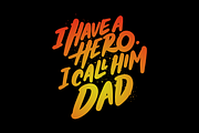 8 Father's Day Lettering Quotes, an Illustration by Davihero (Thumbnail 10 of 11)