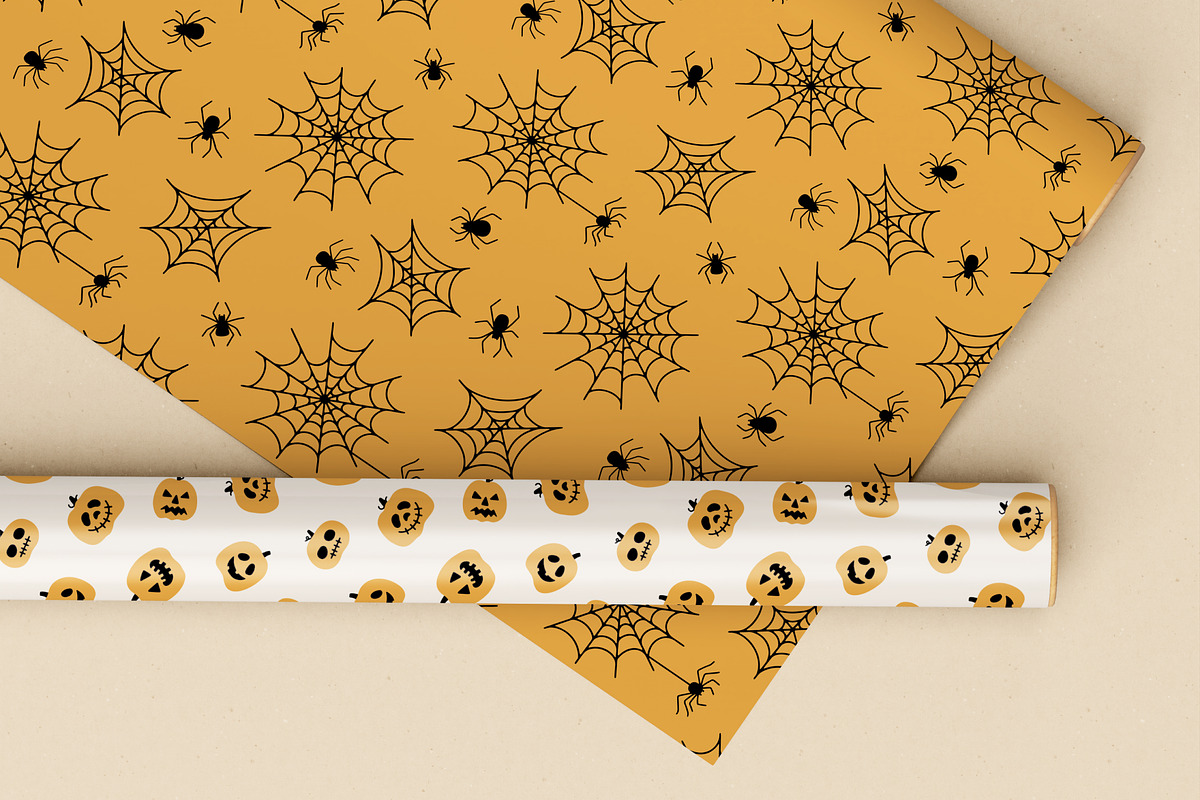 Halloween Night - Cards & Patterns, a Pattern Graphic by simpleblues (Photo 4 of 10)