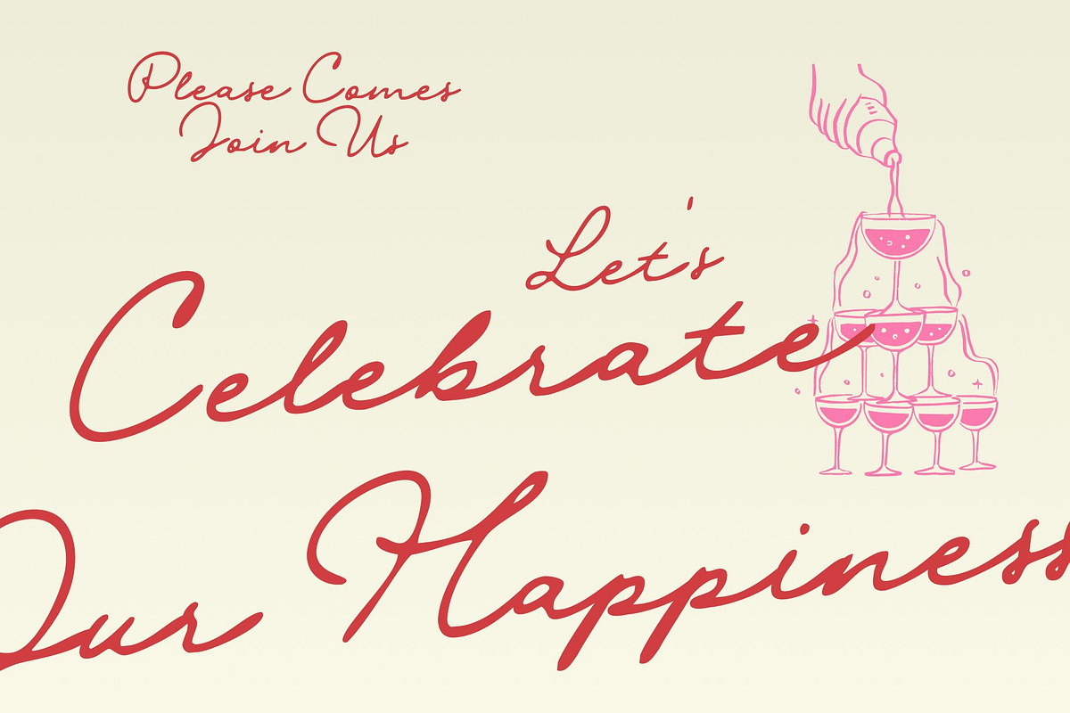 CS Lydia Drawn, a Script Font by Craft Supply Co. (Photo 6 of 8)