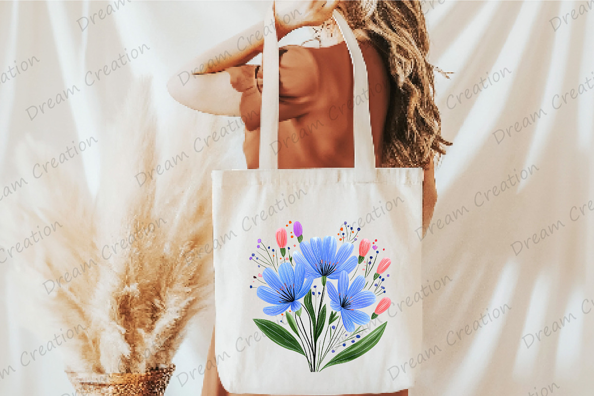 Watercolor Wildflower Clipart, an Illustration by Dream Creation (Photo 10 of 11)