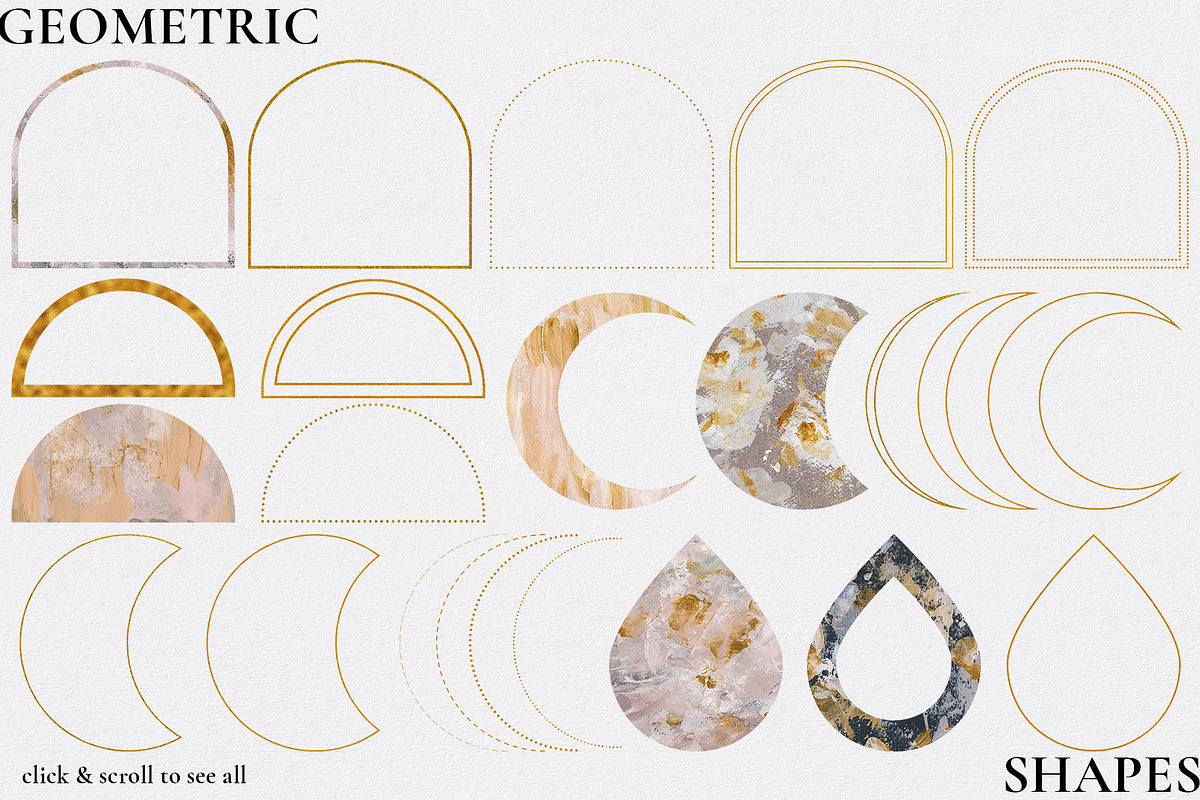 Celestial Art & Acrylic Textures, an Object Graphic by CatJello Graphics (Photo 22 of 31)