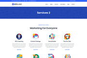 SEOLand - SEO Marketing Agency Theme, a WordPress Template by MatchThemes (Thumbnail 2 of 3)