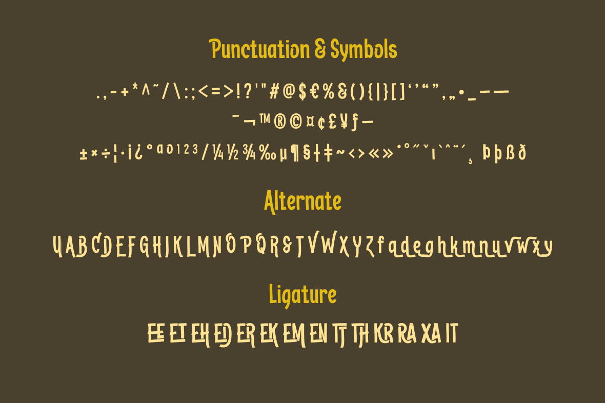 Hikran | Retro Condensed Font, a Sans Serif Font by twinstd (Photo 12 of 13)