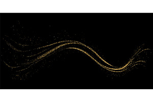 Abstract shiny gold glitter design, a Texture Illustration by Marinstri