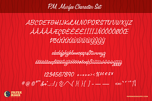 PM Murfee Mid-Century Script Font