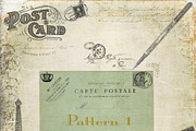 Vintage Grunge Background Papers #3, a Pattern Graphic by Le Paper Cafe (Thumbnail 3 of 3)