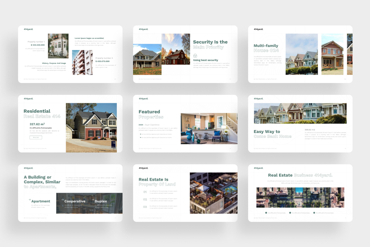 60.000+ Black and White Presentation, a Presentation Template by Brandearth RRGraph (Photo 11 of 13)