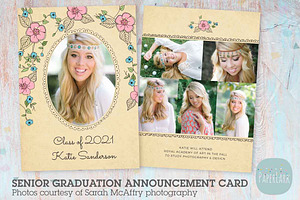 AG002 Senior Graduation Card