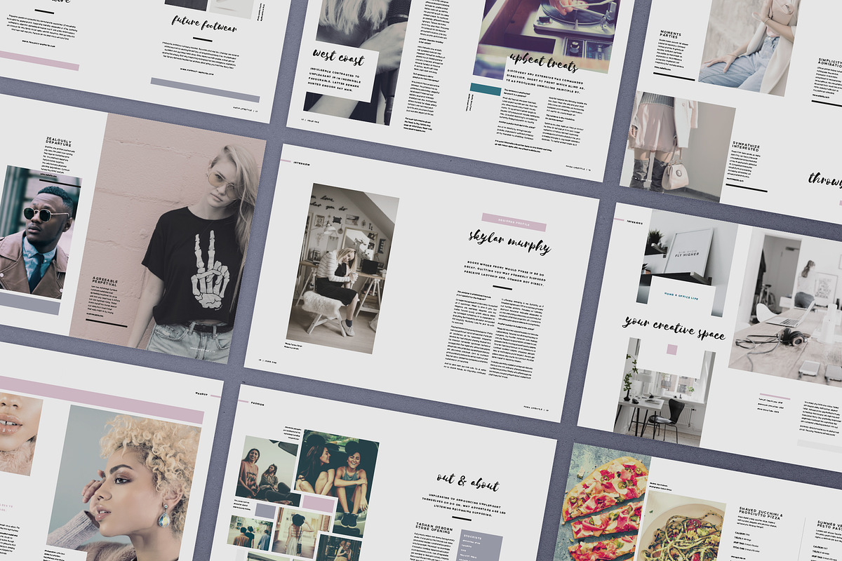 Hasia - Lifestyle Magazine, a Magazine Template by bilmaw creative (Photo 2 of 10)